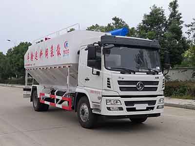 程力威牌CLW5188ZSLS5型散裝飼料運輸車