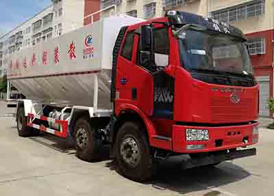 程力威牌CLW5250ZSLC5型散裝飼料運輸車