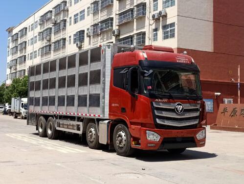 程力威牌CLW5310CCQB6型畜禽運輸車