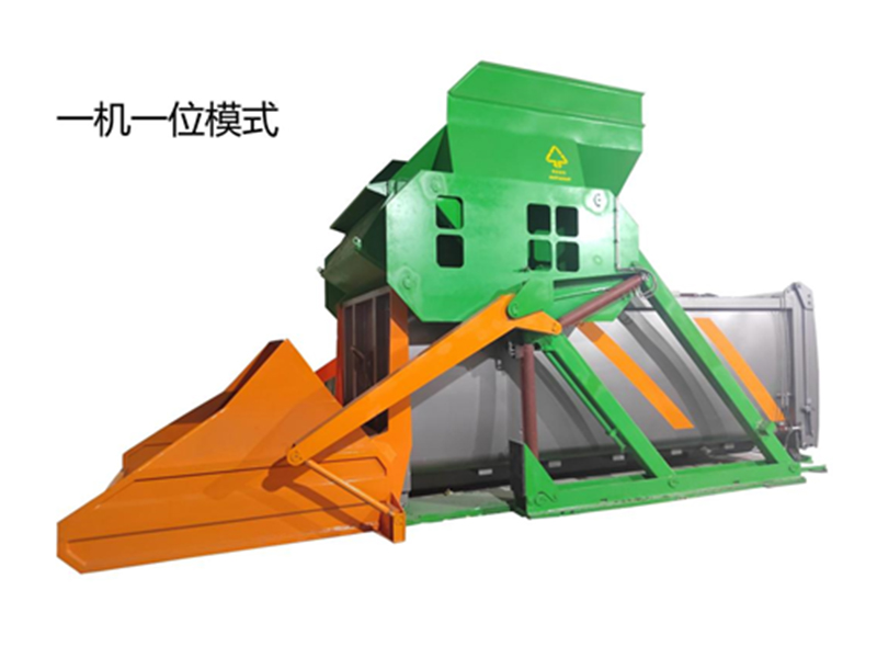 魯班機箱分離斜壓式垃圾中轉(zhuǎn)站
